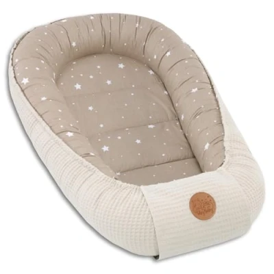 Abbildung von Totsy Baby Kindersicherung Babynest Neugeborene Nestchen 90x50 cm Kokon Handmade