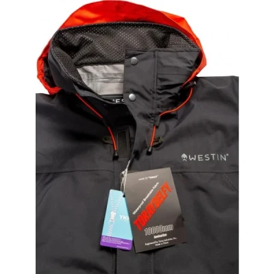 Abbildung von Westin W6 Regenjacke Steel Black L Angeljacke