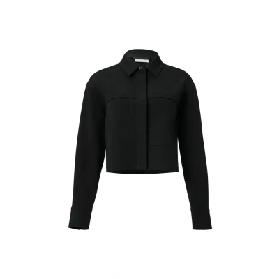 Abbildung von comma casual identity Leichte Jacke, Damen, Größe: 40, Schwarz
