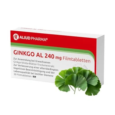Abbildung von Ginkgo AL 240 mg Filmtabletten 30 St