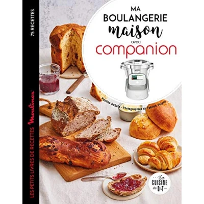 Abbildung von Ma boulangerie maison avec Companion: Les petits livres de recette Moulinex 75 recettes