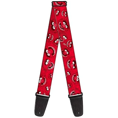 Abbildung von Buckle Down Gitarrengurt 34 60&quot; Animal Expressions Streurot.