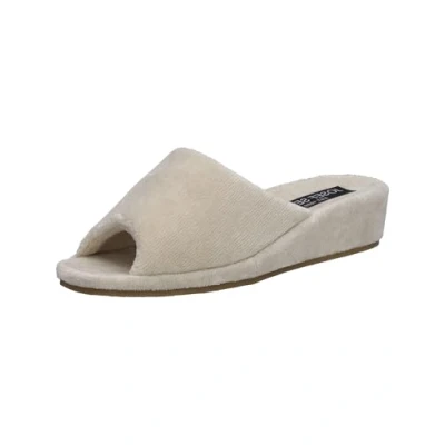 Abbildung von Josef Seibel Damen Pantoffeln Marseille 01, Frauen Hausschuhe,Weite G (Normal),gaeste Hausschuhe,hausschlappen,beige Kombi,39 EU