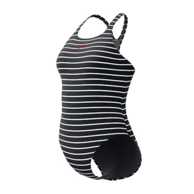 Abbildung von Speedo Endurance+ Printed Medalist Badeanzug für Damen, Anthracite, 28