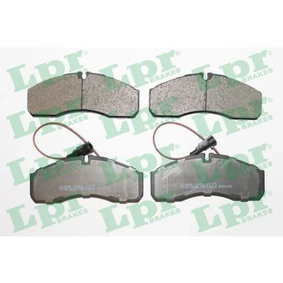 Abbildung von LPR 05P1664 Bremsbelagsatz NISSAN: Cabstar