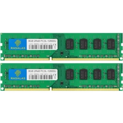 Abbildung von 16GB Kit DDR3 1600MHz (2x8GB) DDR3L 12800U RAM 8GB 2Rx8 1600 PC3 Udimm CL11 1.35 V 240 Pin Desktop Arbeitsspeicher Computer Memory
