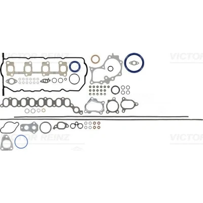 Abbildung von REINZ 01 53098 02 Dichtungsvollsatz, Motor mit Wellendichtring Kurbelwelle, ohne Zylinderkopfdichtung, Ventilschaftabdichtung