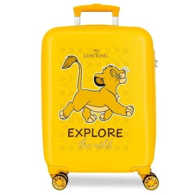 Abbildung von Disney Joumma König der Löwen Explorer, Kinderkoffer, gelb, 45 x 31 20 cm, starr, 1,8 kg, ABS, 27,9 l, Handgepäck, Talla única, Kabinenkoffer