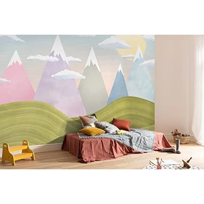 Abbildung von Komar Vliestapete &quot;Hilltops&quot;, 400x280 cm (Breite x Höhe)