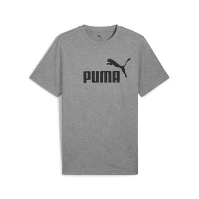 Abbildung von Puma Essentials No. 1 Logo T Shirt Herren Mit Marl Medium Gray Heather Größe: L