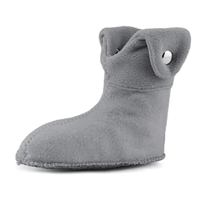 Abbildung von Ladeheid Kinder Wärmende Stiefelsocken für Gummistiefel LA CA 01 03 04 (Grau, 26/27 EU)