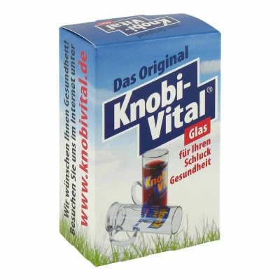 Abbildung von Knobivital Glas 5 cl Messbecher