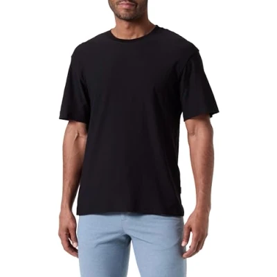 Abbildung von JACK &amp; JONES Herren Joraruba Summberblank Tee Ss Crew Neck T Shirt, Schwarz, S