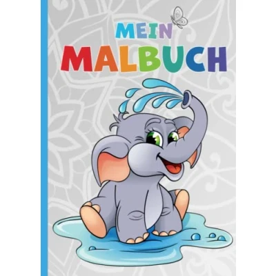 Abbildung von Mein Malbuch: das große Tier Malbuch ab 3 Jahren mit wunderschönen Motiven zum Verlieben. Es ist perfekte Geschenk für Mädchen und Jungen.