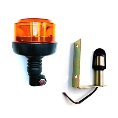 Abbildung von MelTruck® Rundumleuchte Warnleuchte 12 LED Rotation Zwei Blitz Sechs E9 R65 (Aufsteckrohr U)