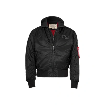 Abbildung von Alpha Industries MA1 DTEC Übergangsjacke, Herren, Größe: Small, Black