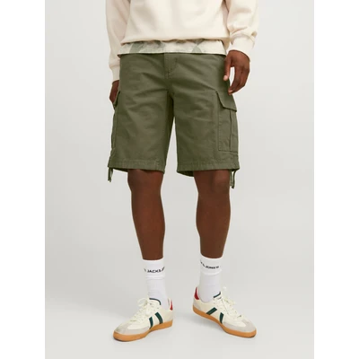 Abbildung von JACK &amp; JONES Herren Jpstcole Barkley Jjcargo Shorts Sn Cargoshorts 12248685,Olive Night,XS