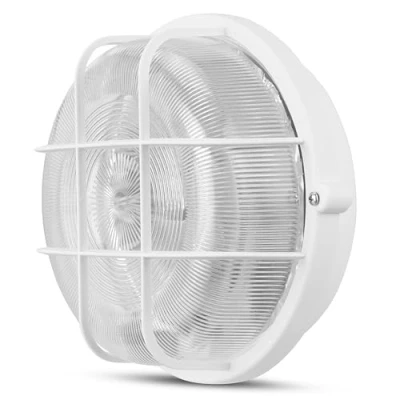 Abbildung von REV Feuchtraumleuchte LED Kellerlampe für Decken oder Wandmontage, bis 60 Watt, IP44, E27, weiß