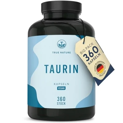 Abbildung von Taurin 360 Kapseln Vegan TRUE NATURE St