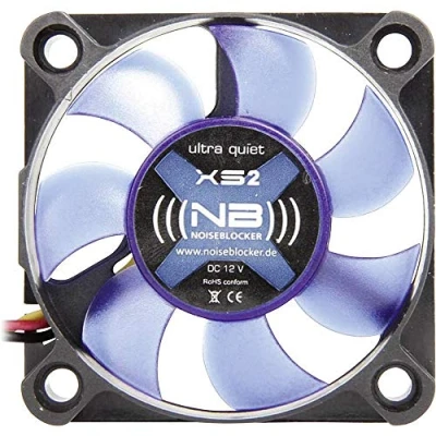 Abbildung von Noiseblocker XS 2 BlackSilentFan Lüfter (50x50x10mm)