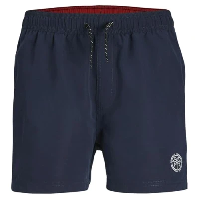 Abbildung von Jack &amp; Jones Junior Jpstfiji Jjswim Colorblocking Badeshorts für Kinder, Größe: 152, Navy blazer