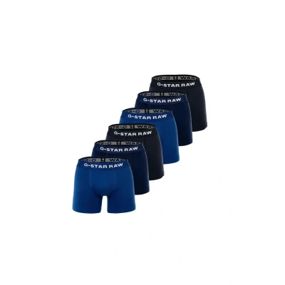 Abbildung von G STAR 6ER PACK Boxerbriefs, Herren, Größe: Large, Blau