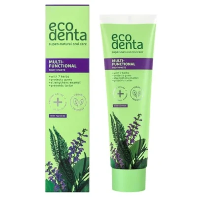 Abbildung von Ecodenta Multifunktionelle Zahnpasta mit Extrakte von 7 Kräutern und Kalident 100ml