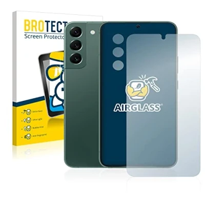 Abbildung von BROTECT Schutzglas für Samsung Galaxy S22 Plus 5G (Display+Kamera) Schutzfolie Panzer Folie Glas [Extrem Kratzfest 9H, Anti Fingerprint,