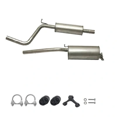 Abbildung von Ferroz Export Ersatz für Auspuffanlage Auspuff VW Caddy III Kasten &amp; Kombi 2.0 SDI 2004 2010 Endtopf
