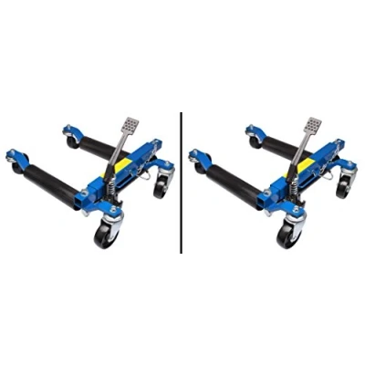 Abbildung von 2X Rangier Hubwagen 680 kg pro Rangierrolle hydraulische Rangierhilfe Rangierroller Rangierheber Rangierwagenheber