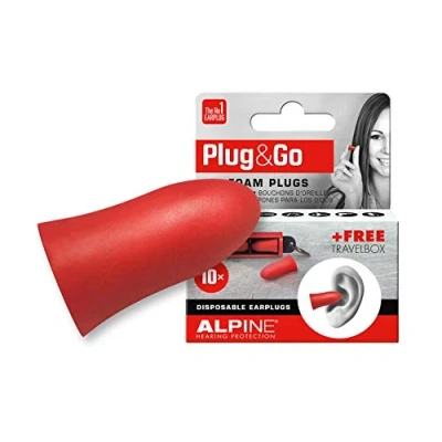 Abbildung von Alpine Plug&amp;Go Rot Ohrstöpsel