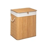 Abbildung von 5five wäschekorb 60l Bambus schwarz