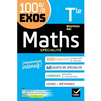 Abbildung von Maths Tle générale (spécialité): exercices résolus Nouveau bac Terminale