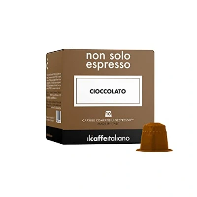 Abbildung von Il Caffè Italiano Kaffeekapseln Kompatibel Nespresso Cioccolato 80 Stk Nespresso, Köstliches Schokoladengetränk kompatible Frhome