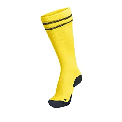 Abbildung von hummel Unisex Element Football Socken, Sports Gelb/Schwarz, 43 45 EU