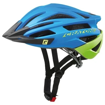 Abbildung von CRATONI MTB Fahrradhelm Agravic blau/lime matt
