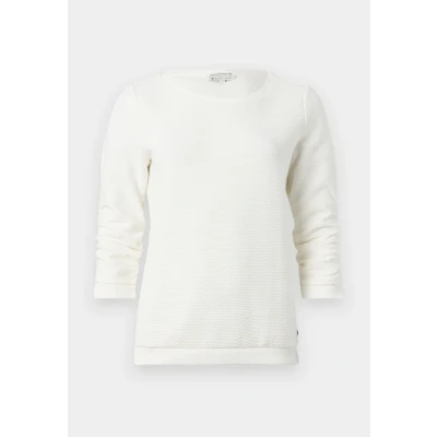 Abbildung von TOM Tailor Denim Sweatshirt offwhite, Damen, Größe: XXL, Off white