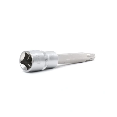 Abbildung von YATO YT 04326 Steckschlüsseleinsatz 1/2 T50 Chrom Vanadium Stahl Innen Torx