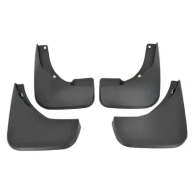 Abbildung von 4 Stücke Set Auto Schmutzfänger Schmutzlappen Spritzlappen Vorne Hinten Hartgummi Spritzschutz Kit Kotflügelschoner Schlamm Klappen zubehör Kompatibel mit Skoda Octavia 2007 2013