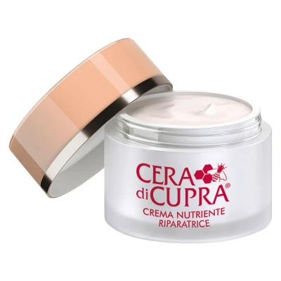 Abbildung von Cera di Cupra, Reparierende Anti Aging Creme, fortschrittliche Formel, Falten und den Verlust der Hautfestigkeit zu bekämpfen reduzieren, Made in Italy, Dermatologisch Getestet, 50 ml