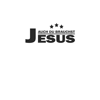 Abbildung von Auch du brauchst Jesus: Notizbuch, Notizheft, Notizblock Geschenk Idee für gläubige Christen Dot Grid A5 120 Seiten
