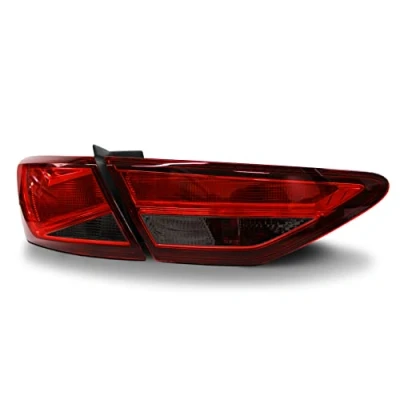 Abbildung von Rückleuchten Folien Set Scheinwerfer Aufkleber Tönungsfolie passgenau zugeschnitten (Dark Grey, C022 Limousine)