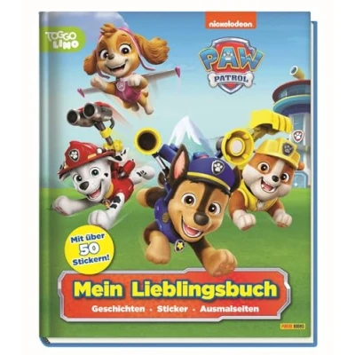 Abbildung von PAW Patrol: Mein Lieblingsbuch Geschichten Sticker Ausmalseiten: Geschichtenbuch