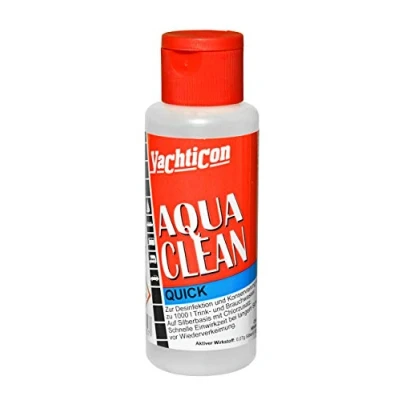 Abbildung von YACHTICON Aqua Clean AC 1000 Quick mit Chlor 100ml für Liter