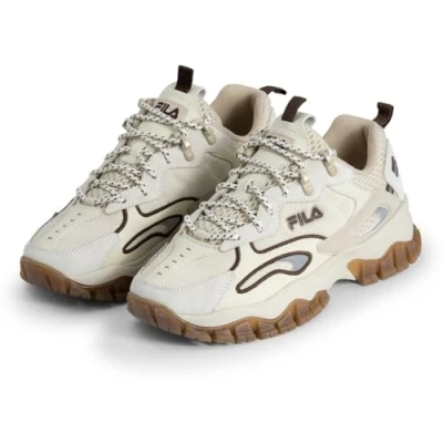 Abbildung von Fila RAY Tracer TR2 Sneaker low, Damen, Größe: 38, Turtledove Leder und textil
