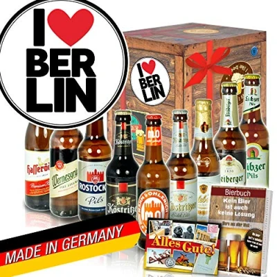 Abbildung von I love Berlin/DDR Bier Geschenk/witzige Geschenke Berlin