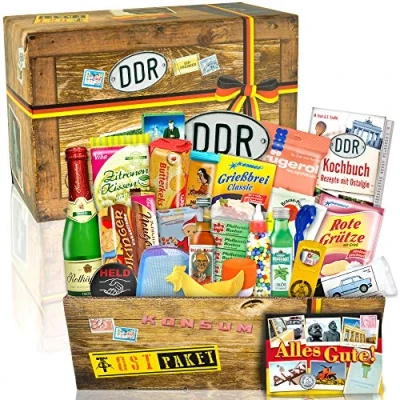 Abbildung von Die Geschenkbox aus dem Osten/Geschenkeset zu Geburtstag für Freundin