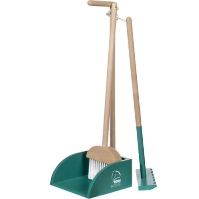 Abbildung von HKM Bollensammler Set Hobby Horsing Natur/Türkis