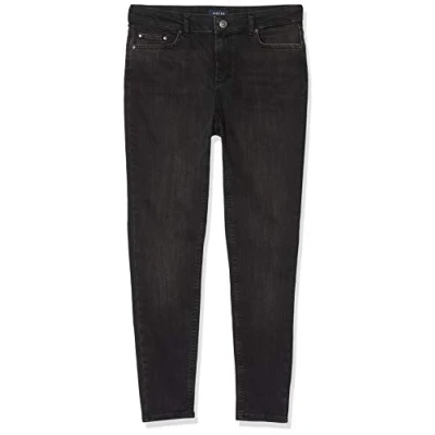 Abbildung von Pieces Pcdelly Jeans Skinny Fit, Damen, Größe: Sx32, Black denim