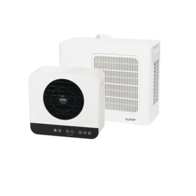 Abbildung von Eurom Split Klimaanlage AC3501 Wifi + APP für Wohnwagen, Wohnmobil, Camping, Boot, Bus, Camper, Caravan, Mobilheim Mobiles Klimagerät mit 3500 BTU Kühlleistung max. 24 m3 Schutzart IP24